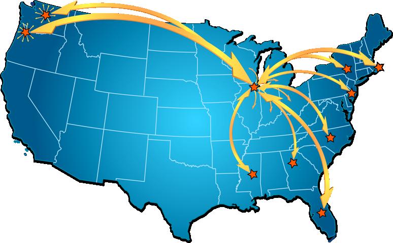ColdTrain冷藏特快列车的多式联运模式