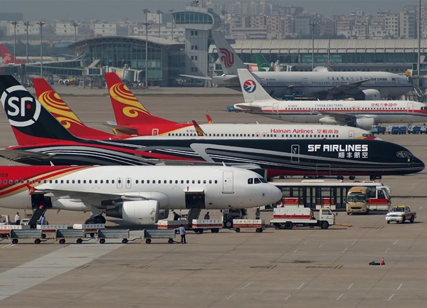 顺丰快递飞机数量图片