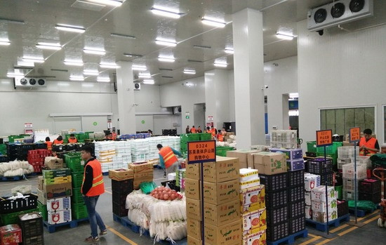 揭秘苏果大型生鲜冷链物流仓内部流程 _链客_