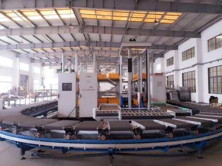 多层穿梭车+交叉带分拣机货到人拣选系统_产品介绍_2014中国物流技术装备峰会